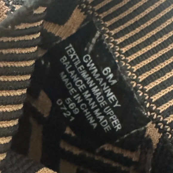 Guess Black and Tan Patterned High-Tops - Picture 7 of 7